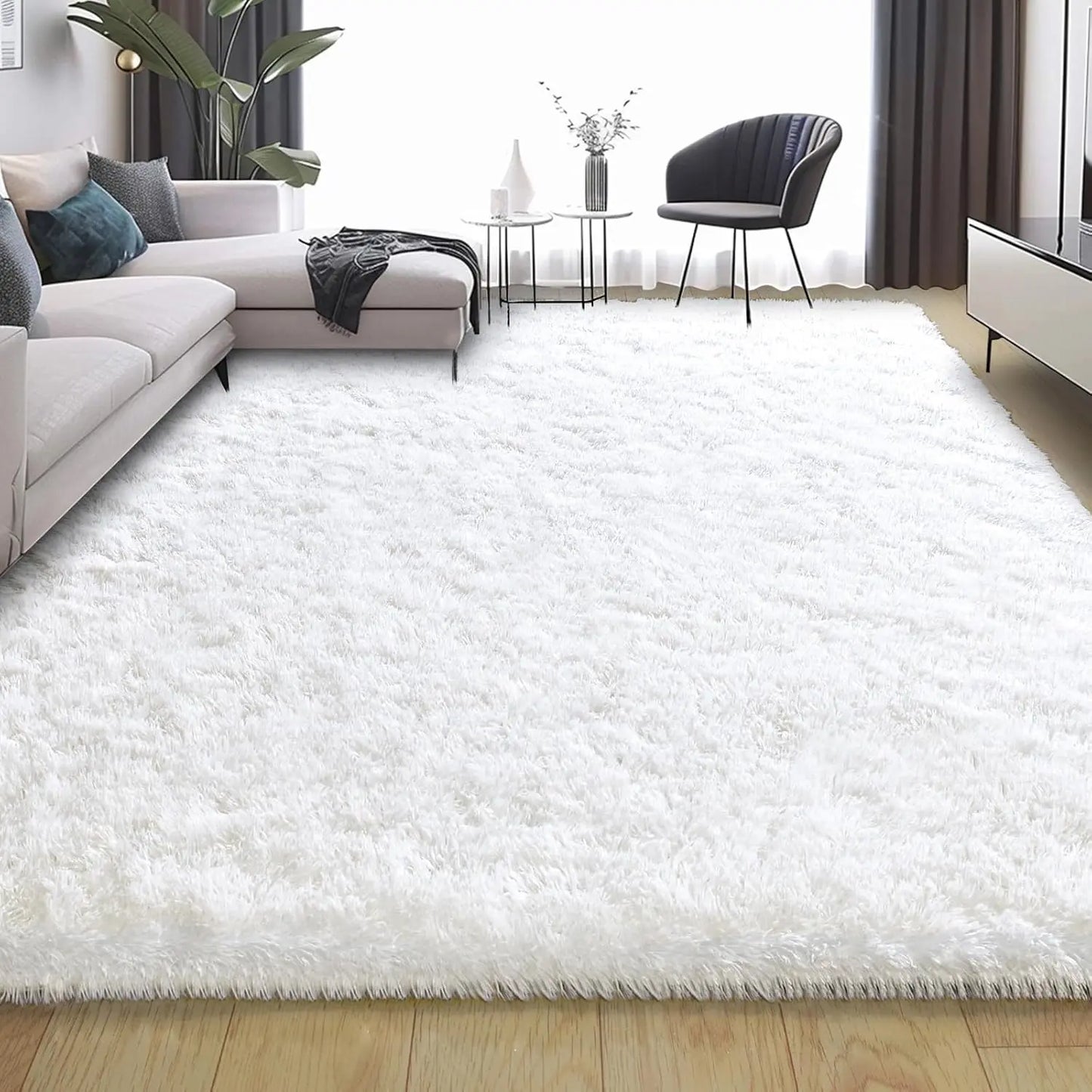 Shag Area Rugs for Bedroom Living Room,Ultra Soft Fluffy Area Rugs for Dorm, Indoor Carpet Nursery Rugs for Kids Room Home Decor #GLOBAL PICKS
